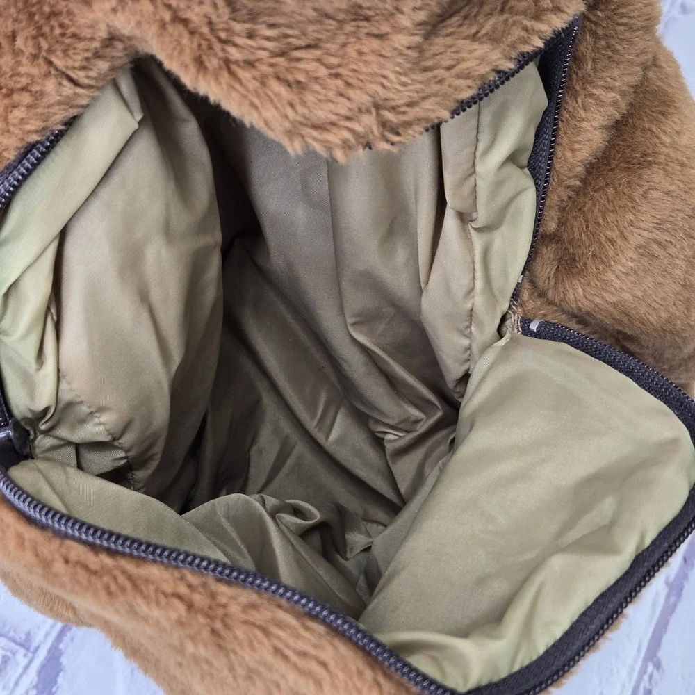 Vintage 1985 PetPak Brown Bear Plush Backpack 23
